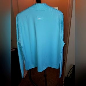 Nike Tight-fit turquoise shirt XL
